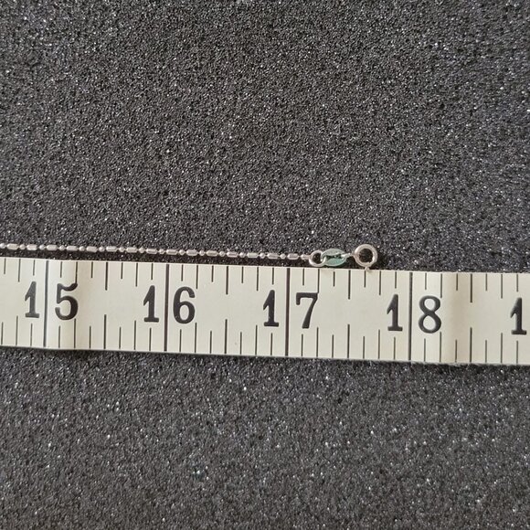 925 Sterling Silver Crystal Stone Necklace - BRAND NEW - Picture 5 of 5